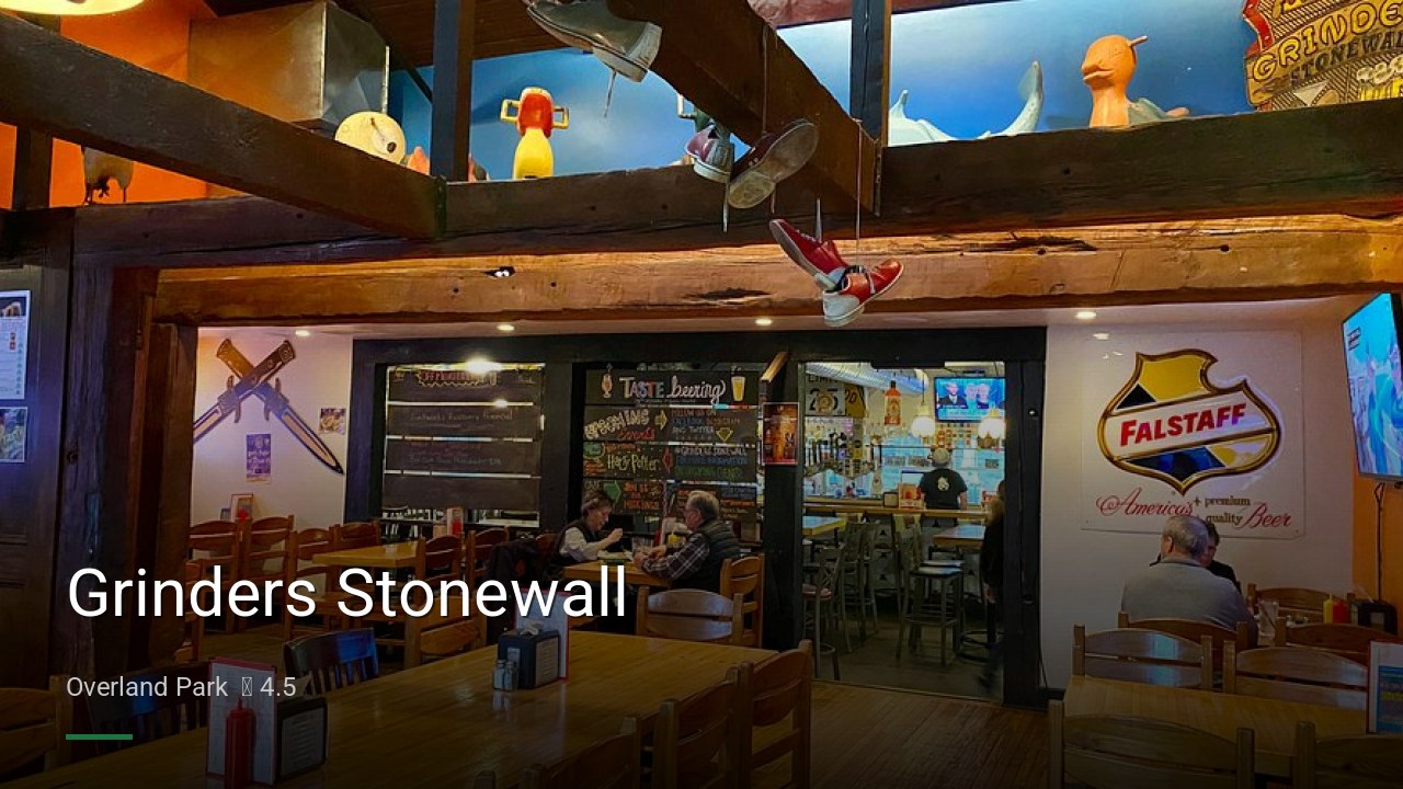 Grinders Stonewall - Sports Bars in Overland Park