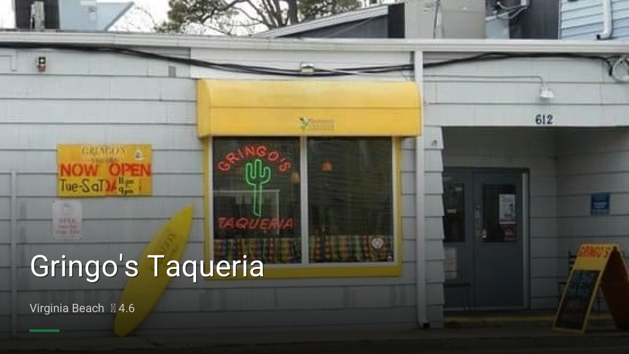 Gringo's Taqueria - Sports Bars in Virginia Beach