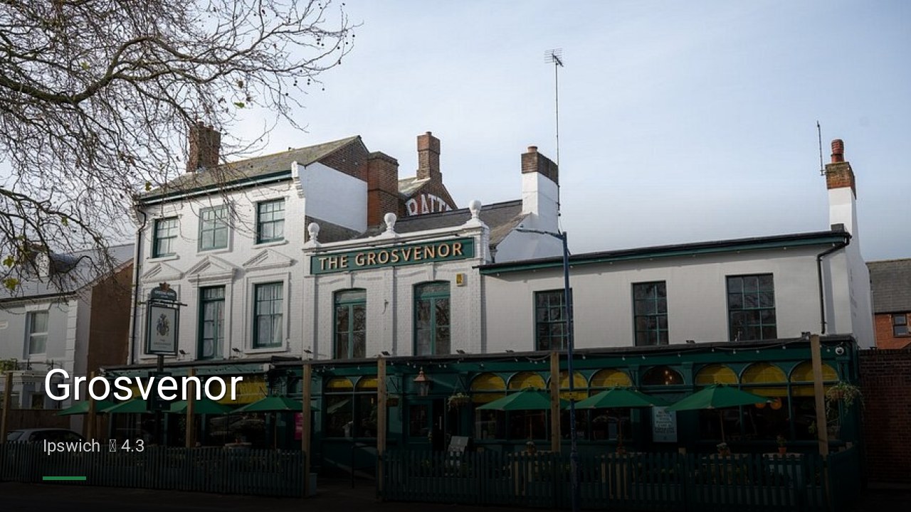 Grosvenor - Sports Bars in Ipswich