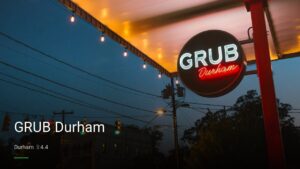 GRUB Durham — Sports bars in Durham