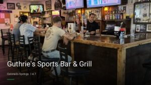 Guthrie’s Sports Bar & Grill — Sports bars in Colorado Springs