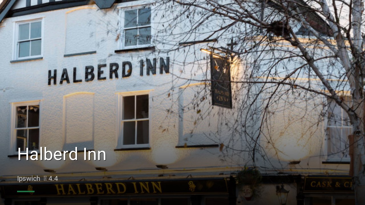Halberd Inn - Sports Bars in Ipswich
