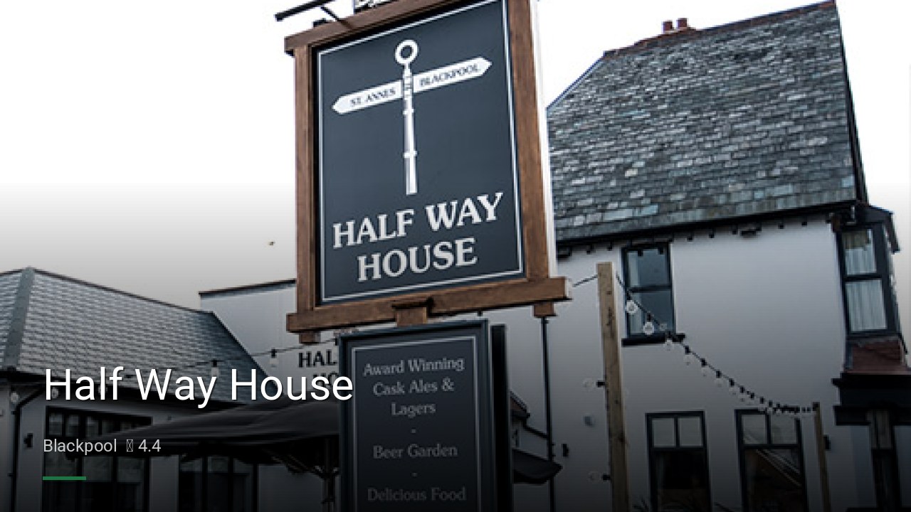 Half Way House - Sports Bars in Blackpool