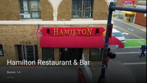Hamilton Restaurant & Bar — Sports bars in Boston