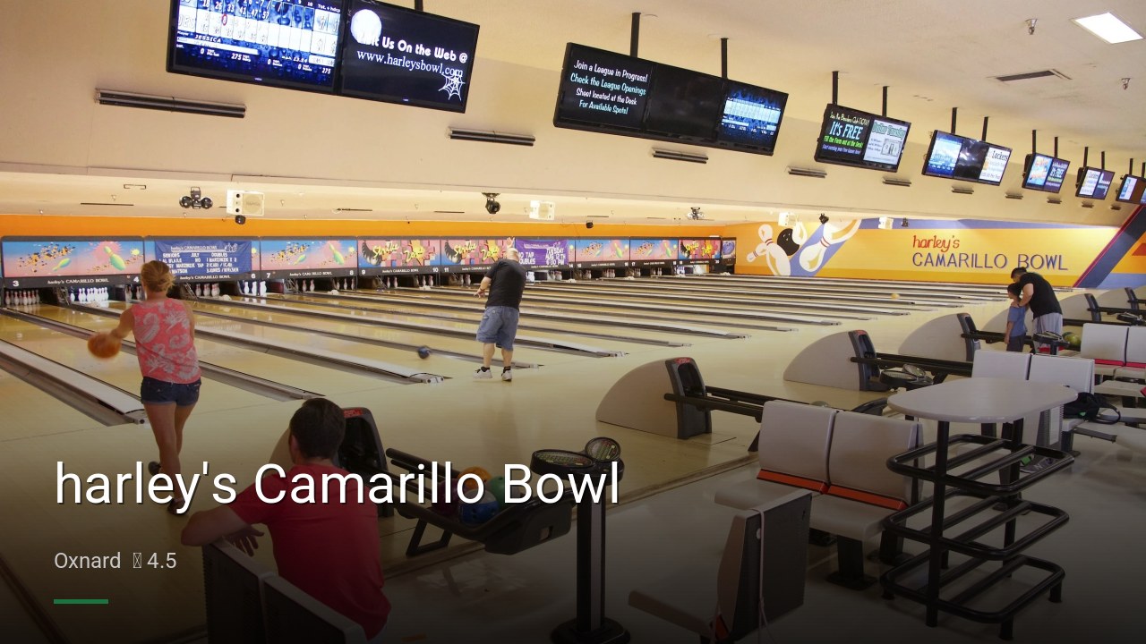 harley's Camarillo Bowl - Sports Bars in Oxnard