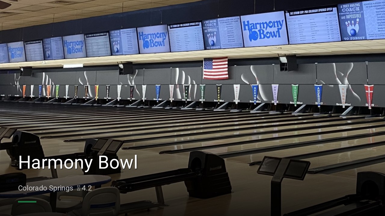 Harmony Bowl - Sports Bars in Colorado Springs