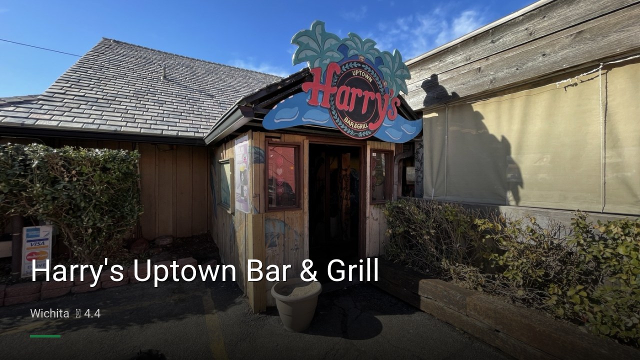 Harry's Uptown Bar & Grill - Sports Bars in Wichita