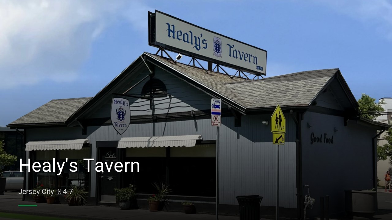 Healy's Tavern - Sports Bars in Jersey City