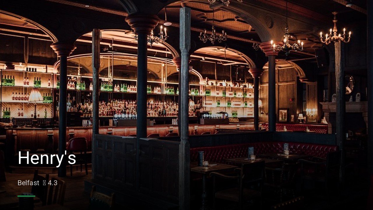 Henry's - Sports Bars in Belfast