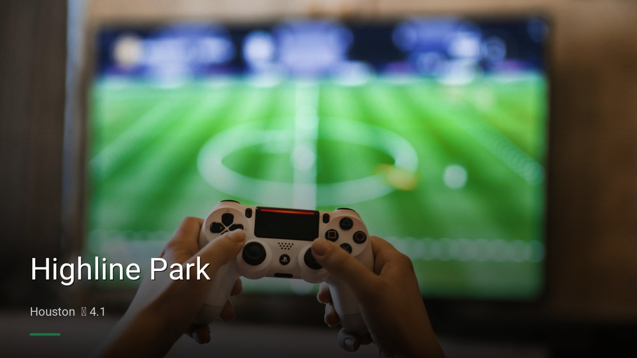 Highline Park — Sports bars in Houston