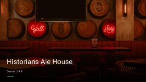 Historians Ale House — Sports bars in Denver