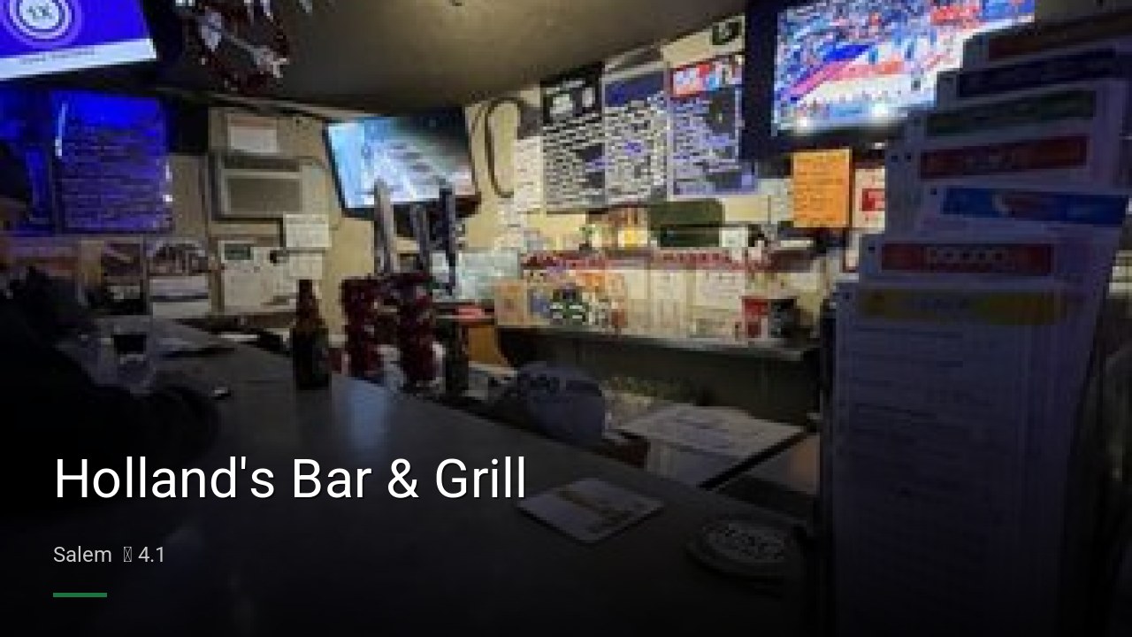 Holland's Bar & Grill - Sports Bars in Salem