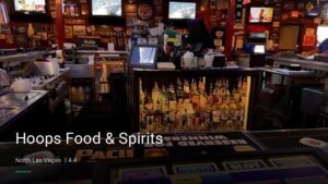 Hoops Food & Spirits — Sports bars in North Las Vegas