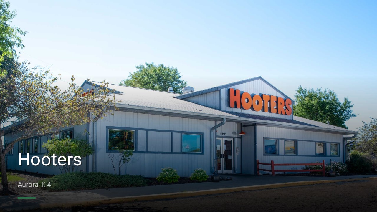 Hooters - Sports Bars in Aurora