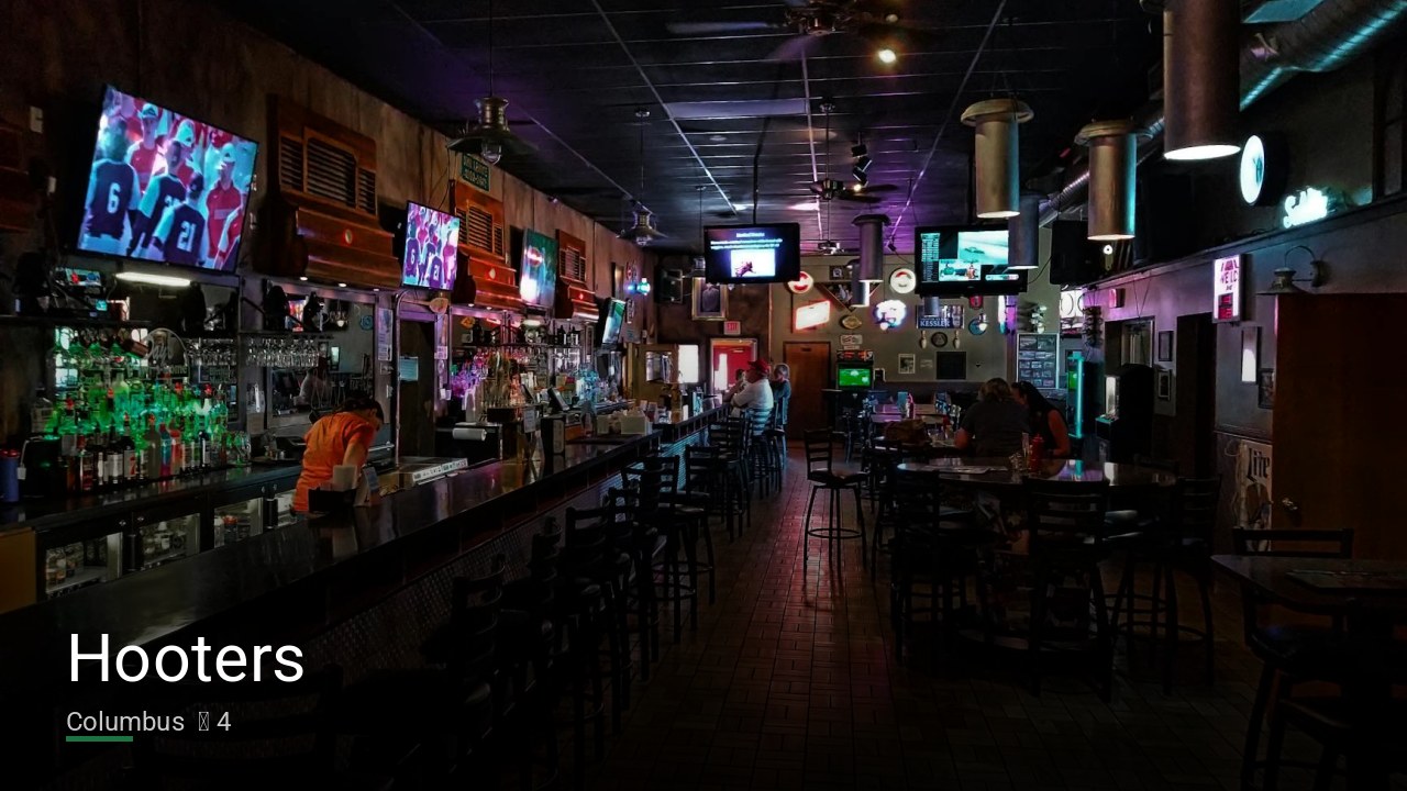 Hooters — Sports bars in Columbus