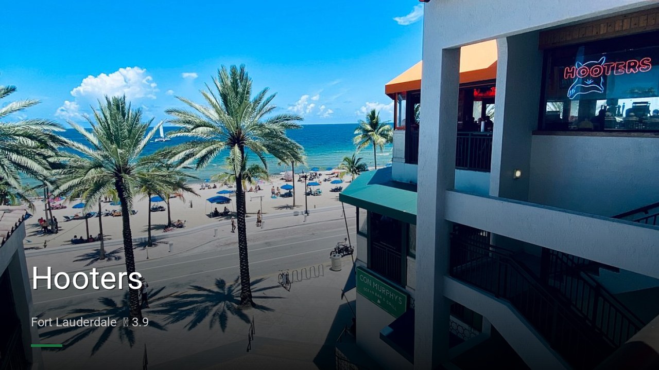 Hooters - Sports Bars in Fort Lauderdale