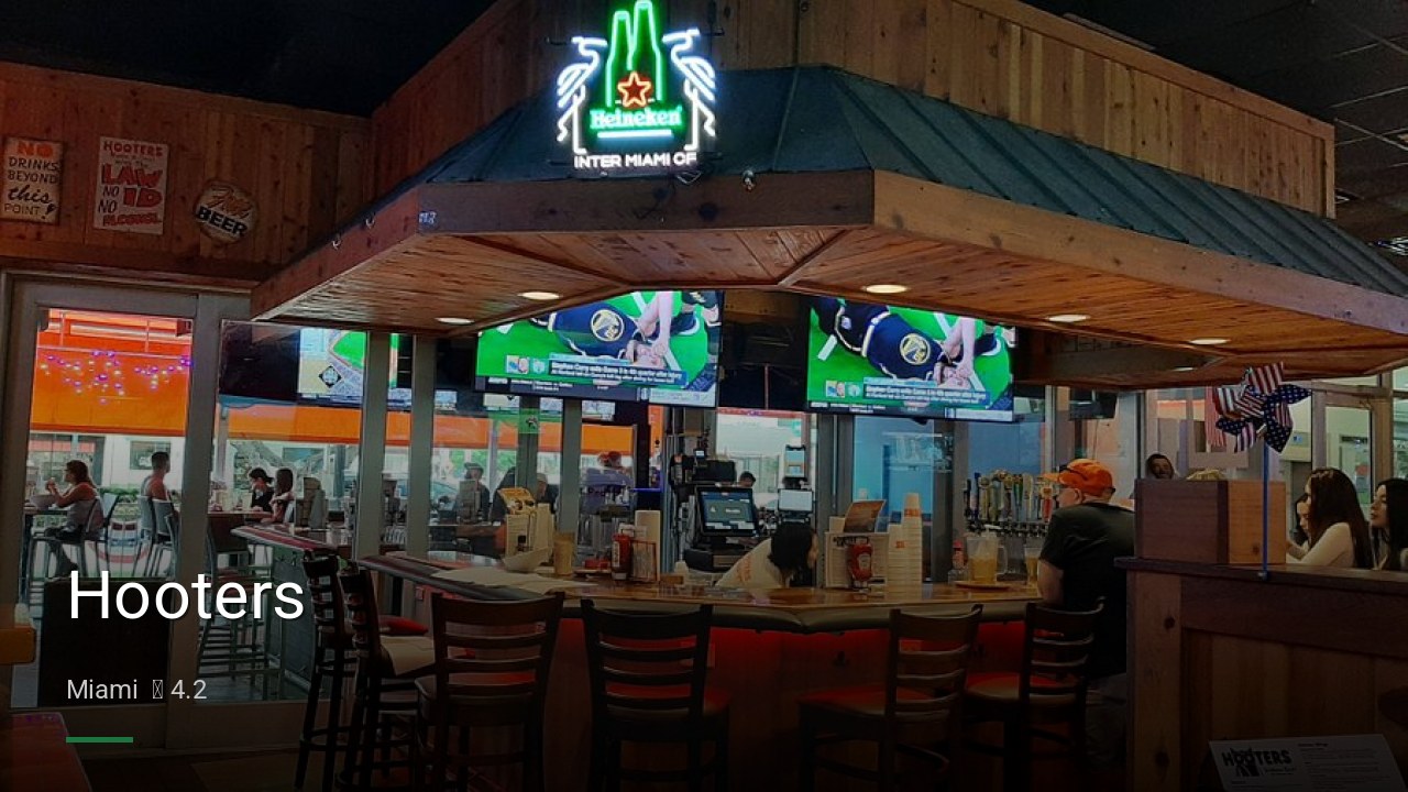 Hooters - Sports Bars in Miami