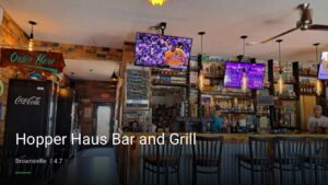 Hopper Haus Bar and Grill — Sports bars in Brownsville
