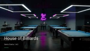 House of Billiards — Sports bars in Santa Clarita