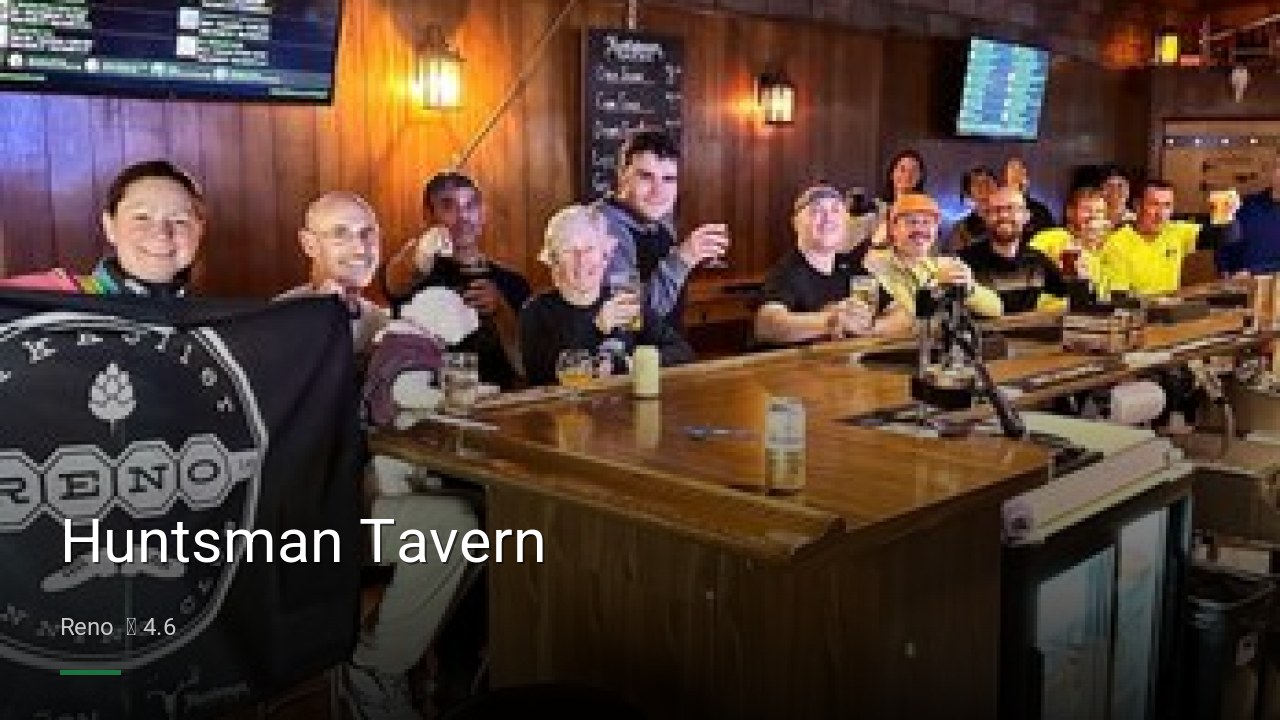 Huntsman Tavern - Sports Bars in Reno