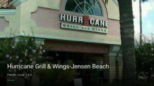 Hurricane Grill & Wings-Jensen Beach — Sports bars in Port St. Lucie