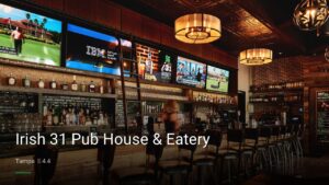 Irish 31 Pub House & Eatery — Sports bars in Tampa