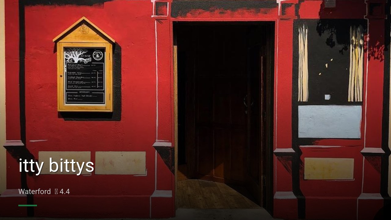 itty bittys - Sports Bars in Waterford