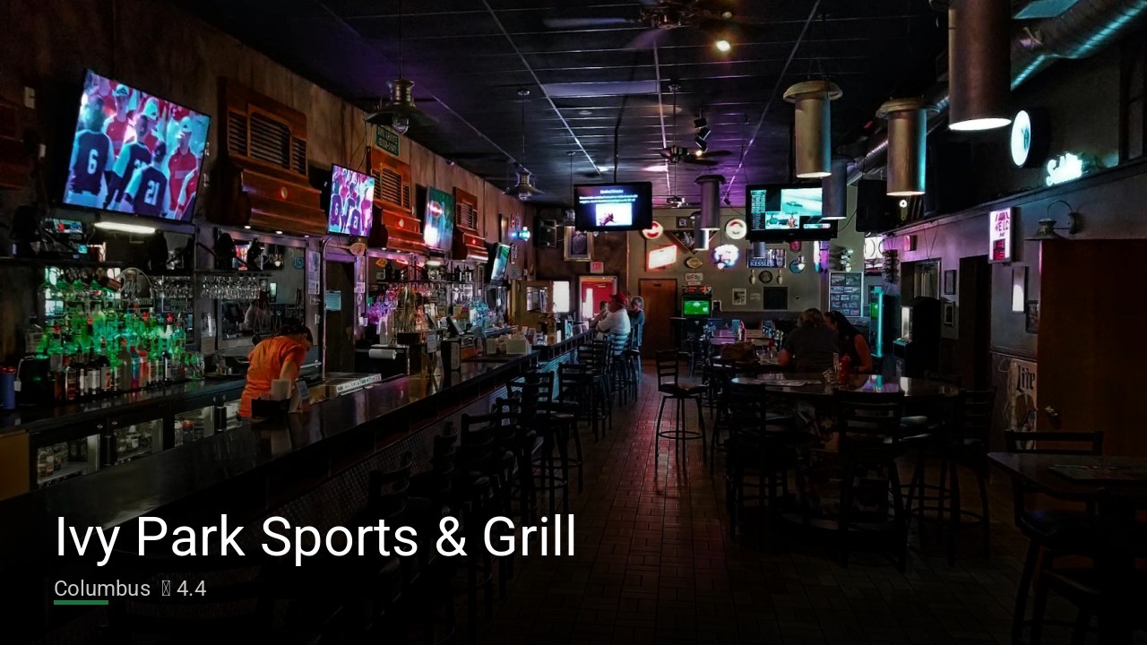 Ivy Park Sports & Grill — Sports bars in Columbus
