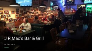 J R Mac’s Bar & Grill — Sports bars in St. Paul