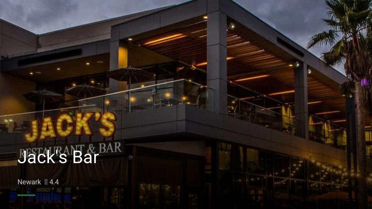 Jack's Bar - Sports Bars in Newark