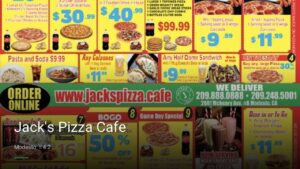 Jack’s Pizza Cafe — Sports bars in Modesto