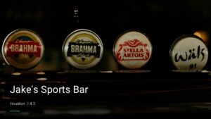 Jake’s Sports Bar — Sports bars in Houston