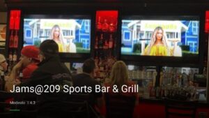 Jams@209 Sports Bar & Grill — Sports bars in Modesto