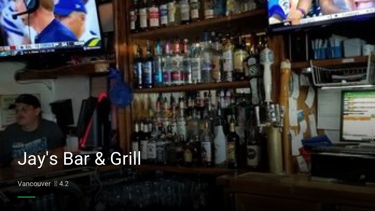Jay's Bar & Grill - Sports Bars in Vancouver
