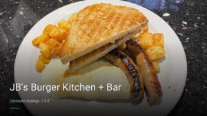 JB’s Burger Kitchen + Bar — Sports bars in Colorado Springs