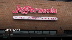 Jefferson’s — Sports bars in Huntsville