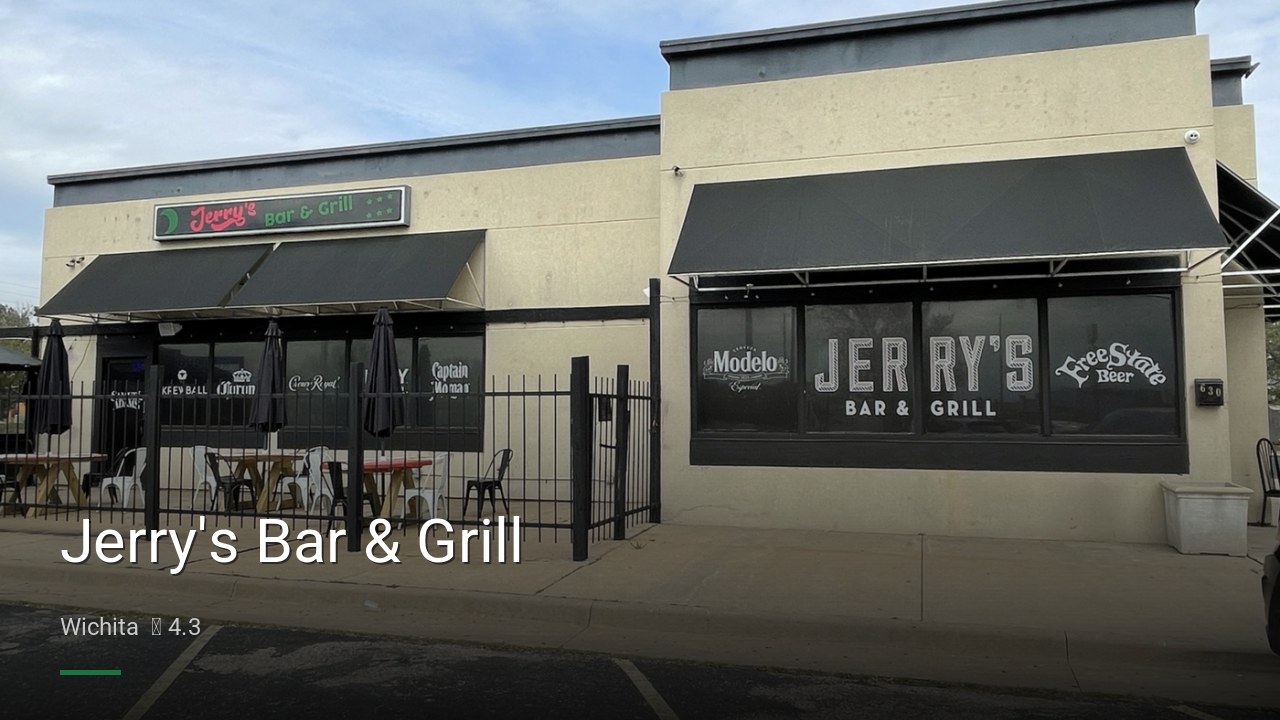 Jerry's Bar & Grill - Sports Bars in Wichita
