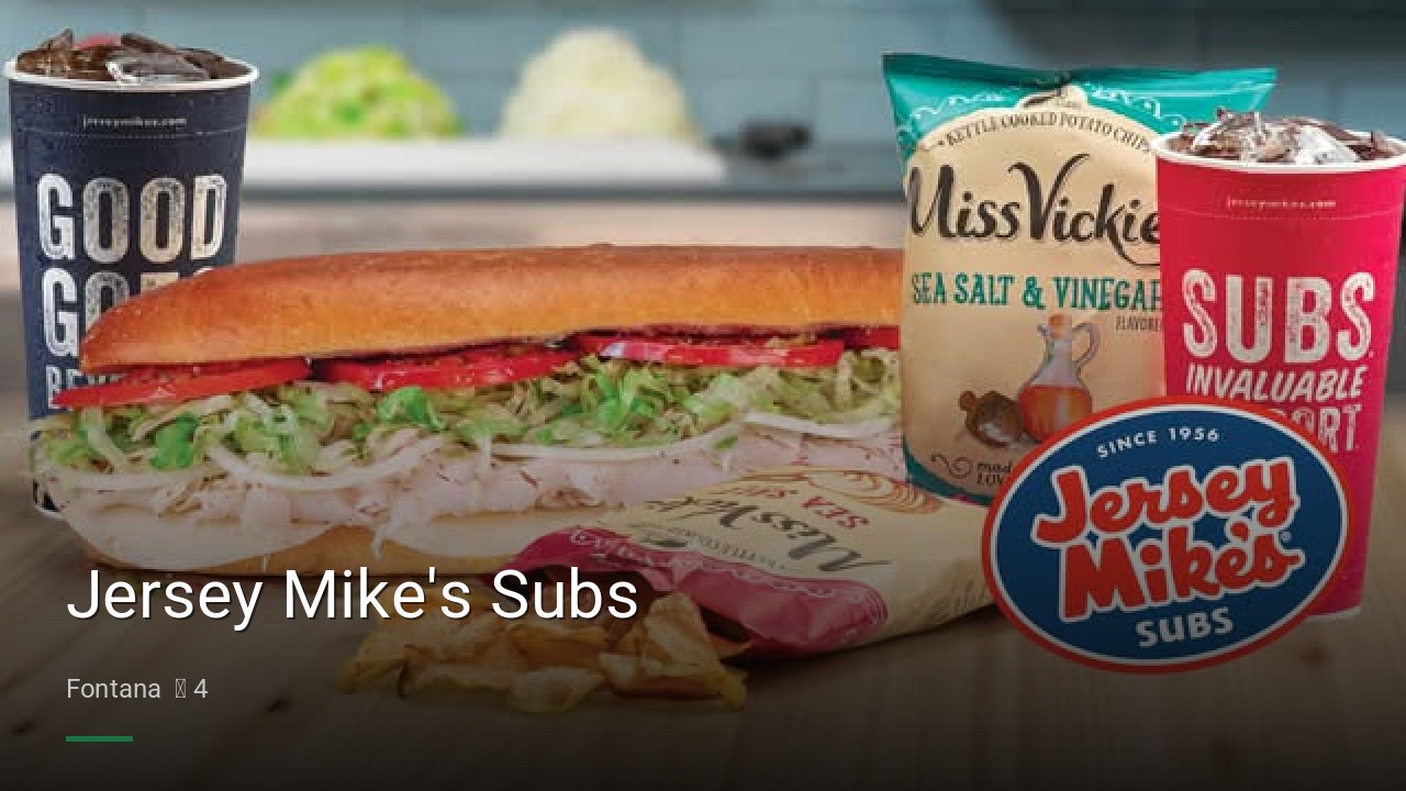 Jersey Mike's Subs - Sports Bars in Fontana