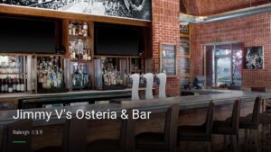 Jimmy V’s Osteria & Bar — Sports bars in Raleigh