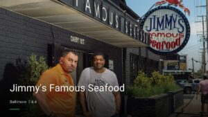 Jimmy’s Famous Seafood — Sports bars in Baltimore