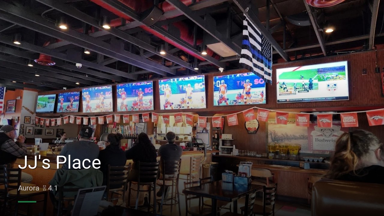 JJ's Place - Sports Bars in Aurora