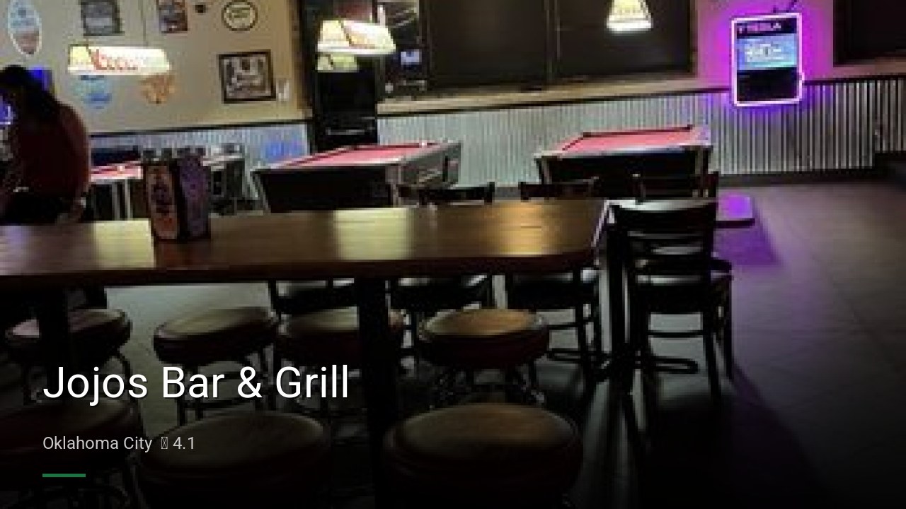 Jojos Bar & Grill - Sports Bars in Oklahoma City