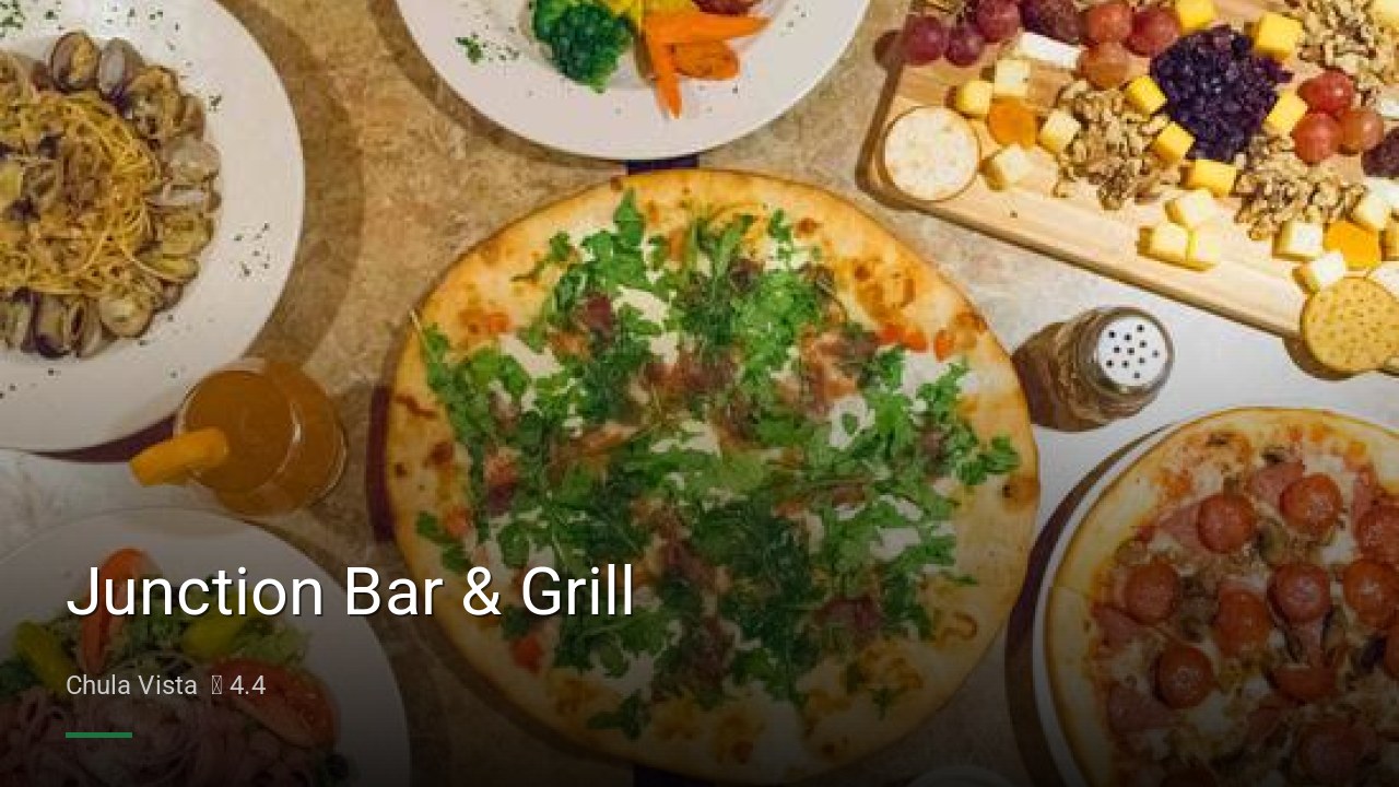 Junction Bar & Grill - Sports Bars in Chula Vista