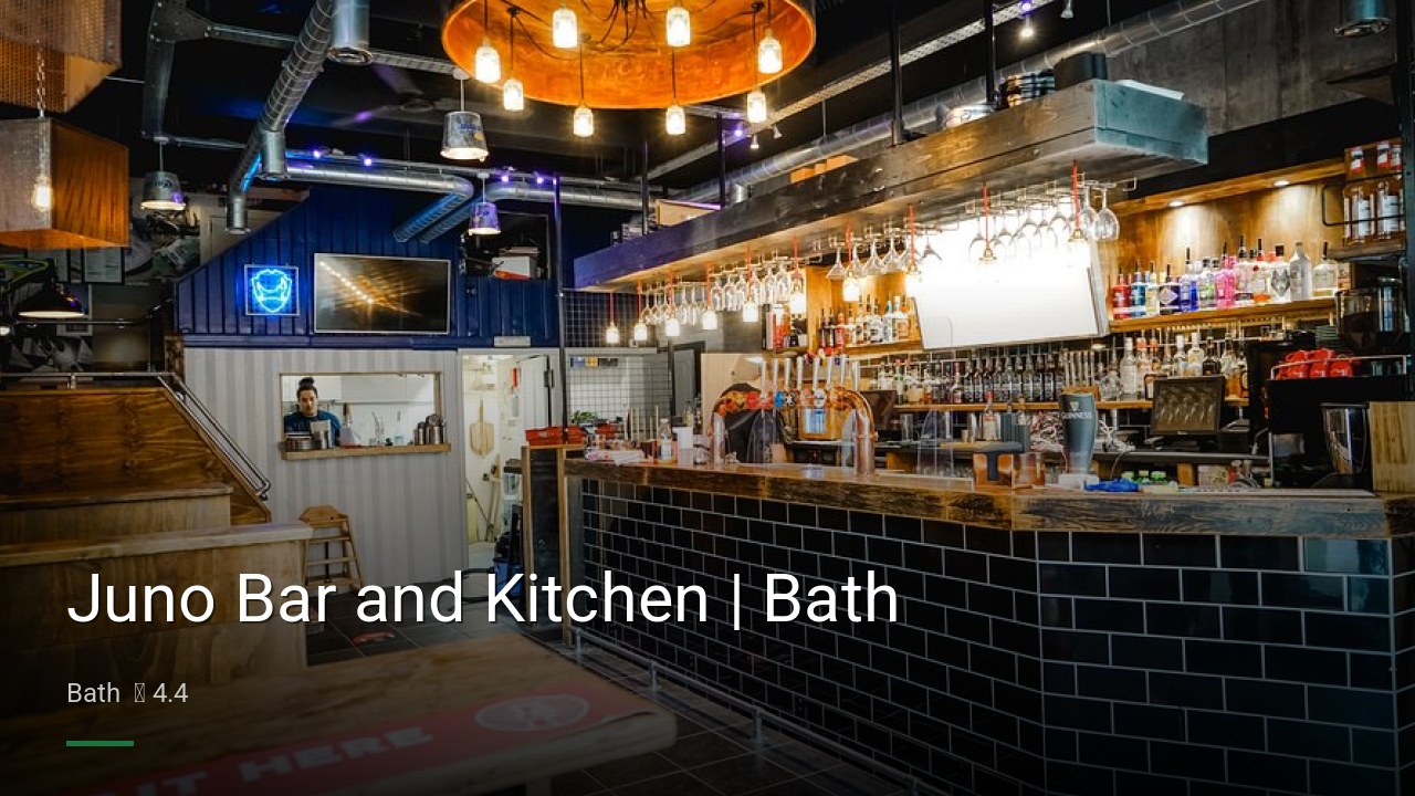 Juno Bar and Kitchen | Bath - Sports Bars in Bath