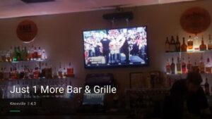 Just 1 More Bar & Grille — Sports bars in Knoxville