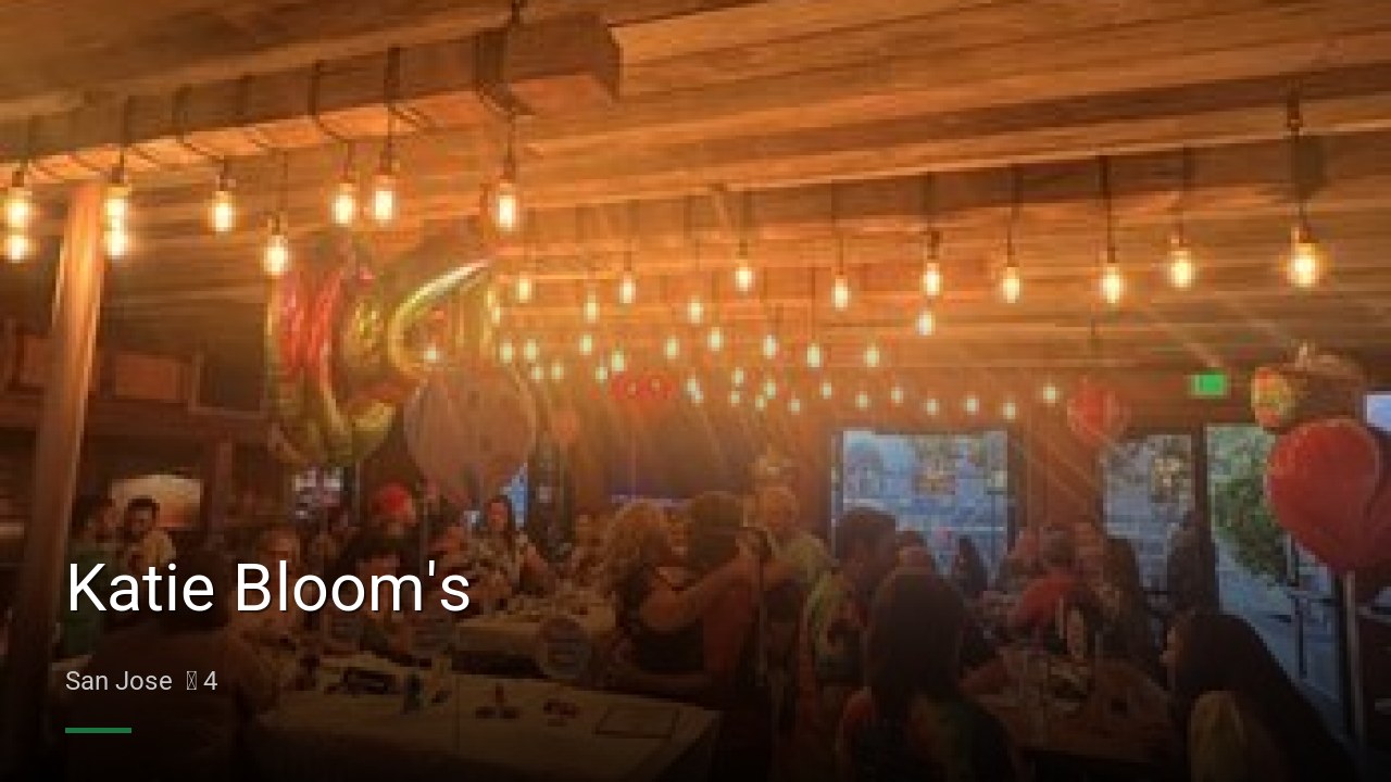 Katie Bloom’s — Sports bars in San Jose
