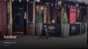 kazbar — Pubs in Waterford