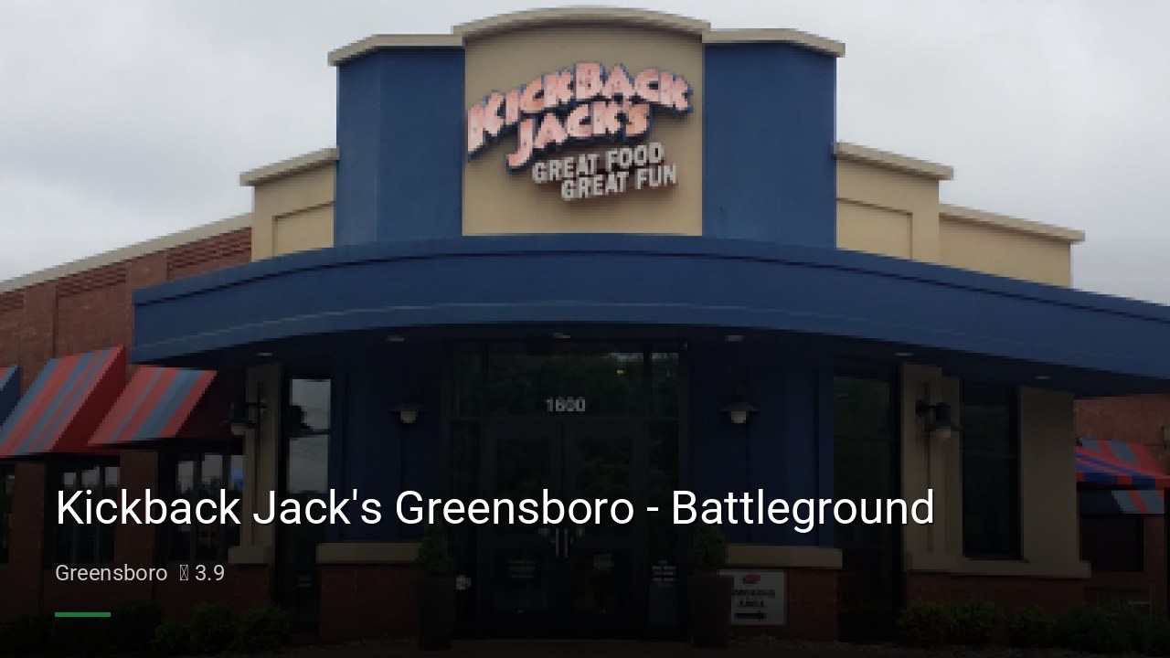Kickback Jack's Greensboro - Battleground - Sports Bars in Greensboro
