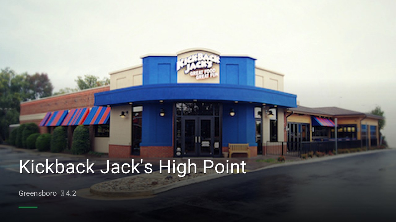 Kickback Jack's High Point - Sports Bars in Greensboro