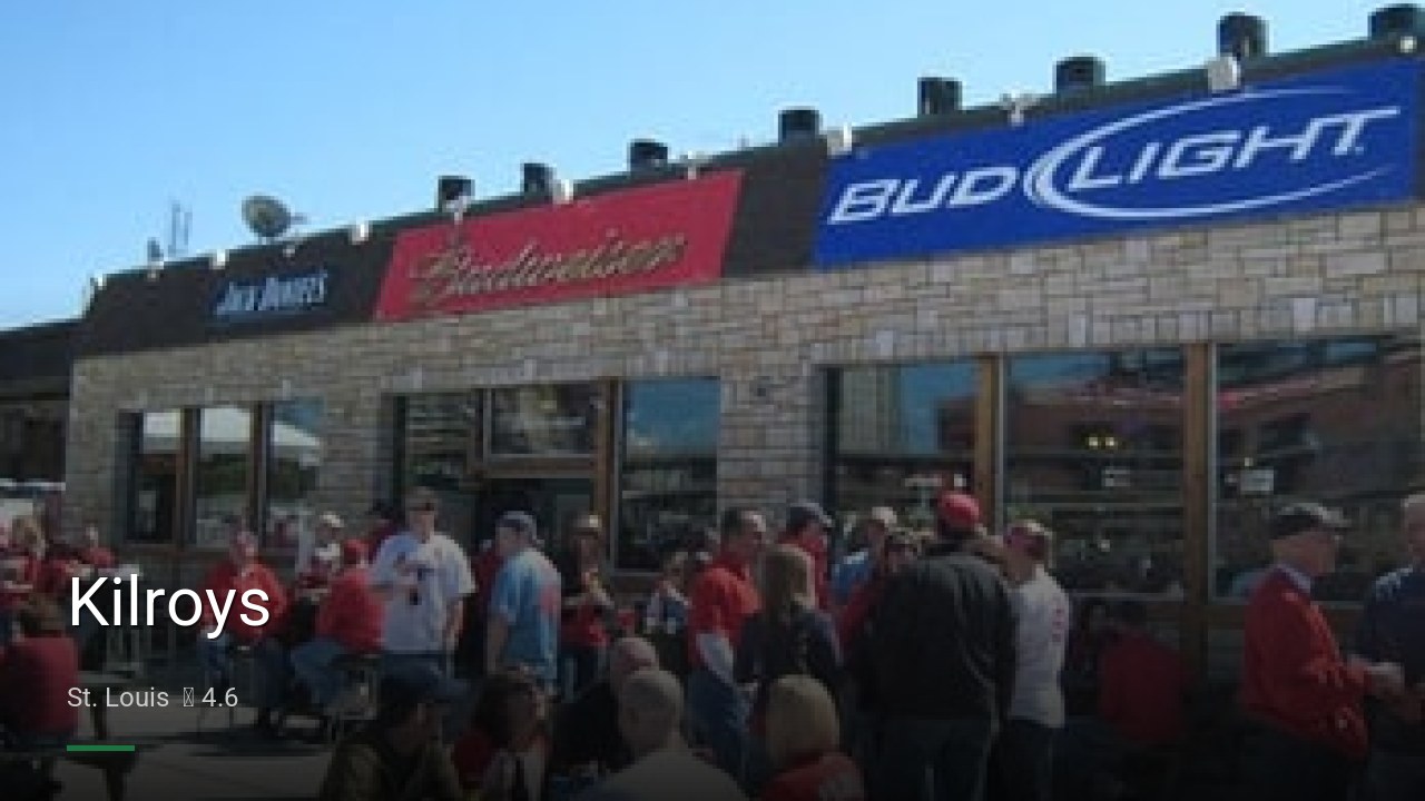Kilroys - Sports Bars in St. Louis